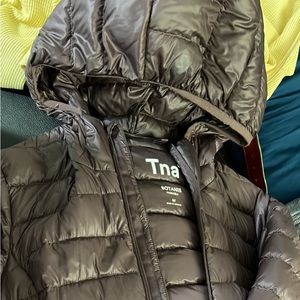 Aritzia botanie jacket, long, brand new, purple, size medium with tags